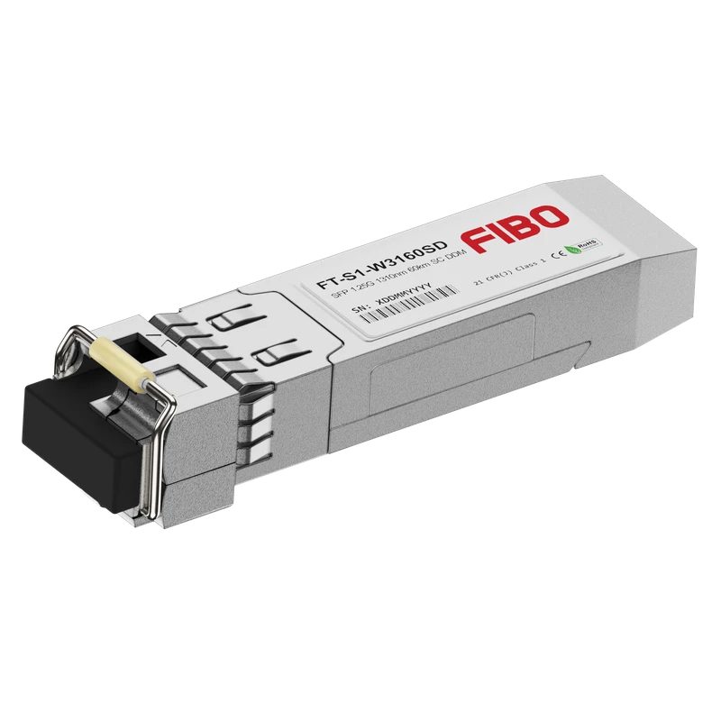 SFP Трансивер FIBO 1000BASE-BX60-U модуль 1310/1550нм 60км