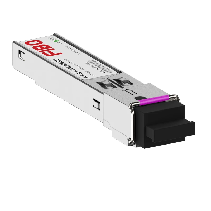 SFP Трансивер FIBO 1000BASE-BX20-UA SFP модуль 1490/1550нм 80км